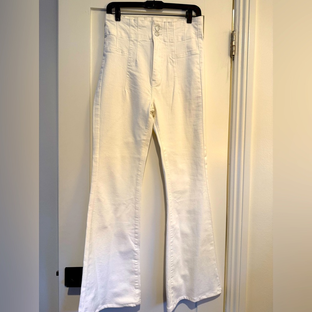 NWOT We The Free White Denim